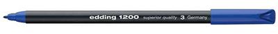 EDDING LOT de 10  1200 Marqueur Permanent - Couleur rouge