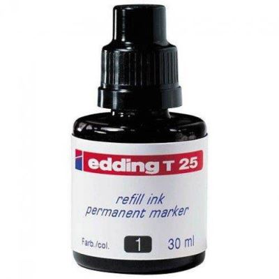 EDDING  Encre De Recharge Pour Marqueurs Permanents Noir, 30 Ml 1 Unit&eacute;(S)