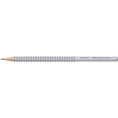 FABER CASTELL FABER-CASTELL Lot de 6 Crayons GRIP 2001, 0,7 mm, degré de dureté: H