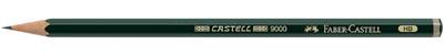 FABER CASTELL Faber-Castell Crayon 9000, Hexagonale, Duret&eacute; De Mine: H