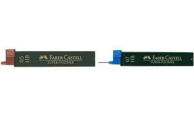 FABER CASTELL Faber-Castell Mines Super-Polymer Pour Porte-Mines 1,4mm, B, Etui De 6