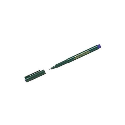 FABER CASTELL FABER-CASTELL Stylo feutre extra-fin FINEPEN 1511, bleu - Lot de 25
