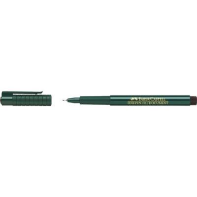FABER CASTELL FABER-CASTELL Stylo feutre extra-fin FINEPEN 1511, noir - Lot de 25