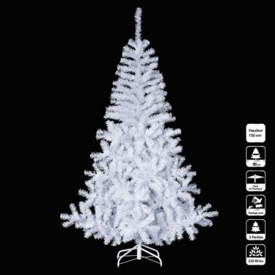 F&eacute;&eacute;rie Lights&nbsp;&&nbsp;Christmas - Sapin de no&euml;l Luxe - 1,5 m - Blanc