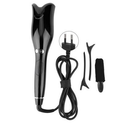 GENERIQUE Fer &agrave; boucler Anti-&eacute;chaudure Cheveux automatique LCD Noir 