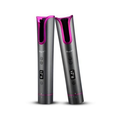  Fer &agrave; Boucler Automatique Sans fil Rechargeable avec Ecran LED et 4 Temp&eacute;ratures 
