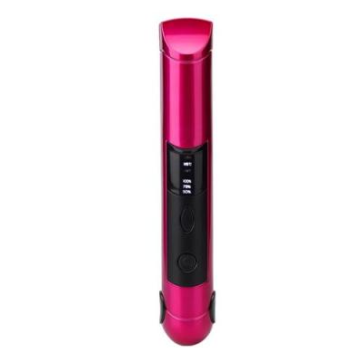 GENERIQUE Fer &agrave; boucler Lisseur rechargeable sans fil rechargeable Rose 