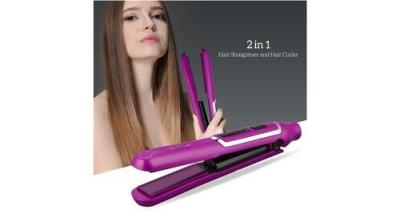 YOKULI Fer &agrave; lisser plat sans fil en c&eacute;ramique professionnel avec base de chargement 