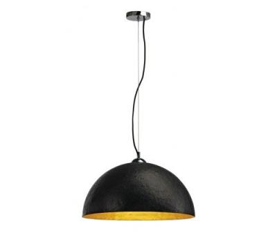 SLV FORCHINI, Pendelleuchte, PD-1, rund, schwarz/gold, E27, max. 40W