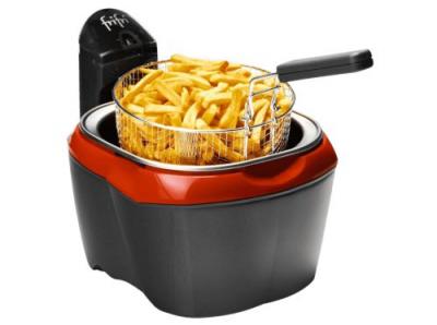 FRIFRI Friteuse  - Rouge - 3200W - 3L - 1kg de frites