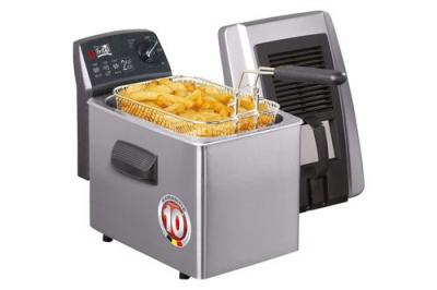 FRITEL  TURBO SF 4371 - Friteuse - 3.2 kWatt - inox/anthracite m&eacute;tallique