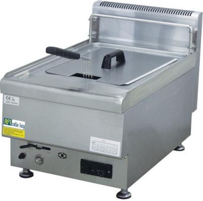 AFI COLLIN LUCY Friteuse &agrave; Gaz S&eacute;rie Top 650 &agrave; Poser - 10 L - - - 10 400x650x475mm