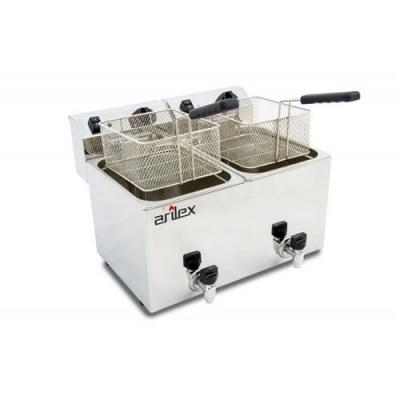 ARILEX Friteuse Electrique Double EVOLUTION 20 litres 