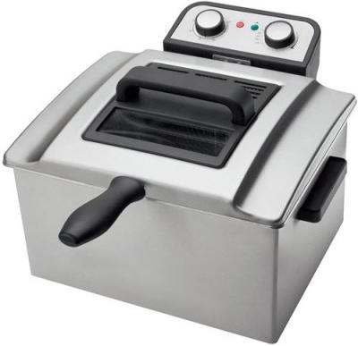 SOGO Friteuse semi-professionnelle. - Inox - 5L - 3000W