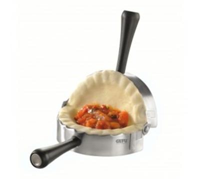 GEFU Moule &agrave; raviolis articul&eacute; rond en acier inoxydable argent