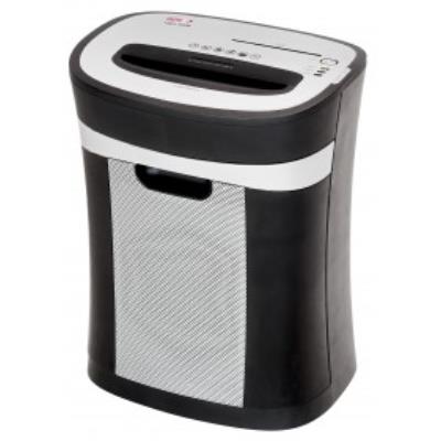 GENIE  1501 Xcd Destructeur De Documents Et Cd Coupe Crois&eacute;e Corbeille Int&eacute;gr&eacute;e/Roulettes Gris Anthracite