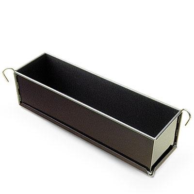 GOBEL Moule m&eacute;tal anti-adh&eacute;rent - P&acirc;t&eacute; long uni 30x8 cm