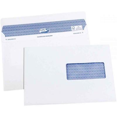 GPV  Enveloppes Secure, 162 X 229 Mm, Avec Fen&ecirc;tre