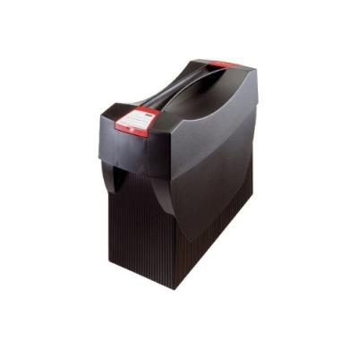 HAN  Box Dossiers Suspendus Swing+ Couvercle Env. 20 Dossiers 390 X 260 X 150 Mm Noir