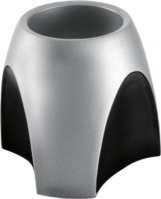 HAN  Plumier DELTA, en plastique , argent/noir stable