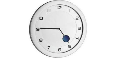 TFA Dostmann Horloge Murale Blanche