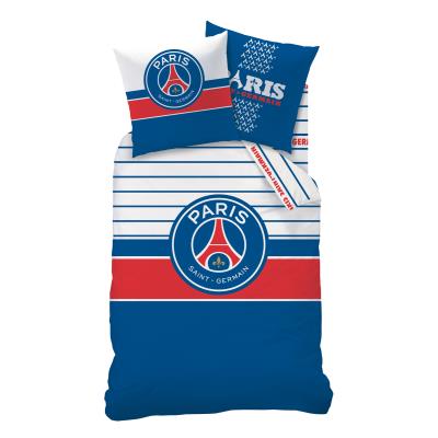 PSG Housse de couette 140x200cm et taie d'oreiller Paris Saint Germain