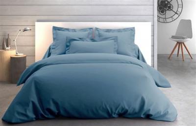 ANNE DE SOLENE Housse de couette Housse couette Vexin 240x220cm orage Percale 80F