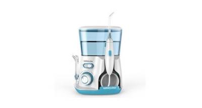 YOKULI Hydropulseur 800ml bleu avec 10 niveaux de pression r&eacute;glable 
