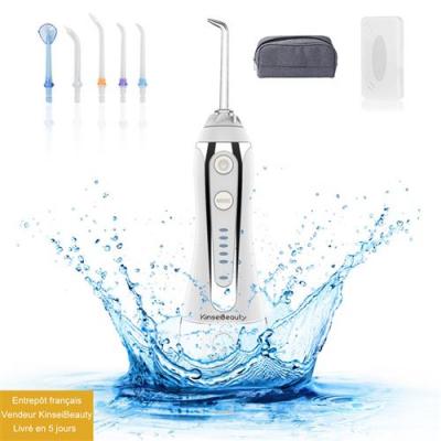  Hydropulseur Dentaire Irrigateur Oral Professionnel Jet Dentaire Portable 5 Modes IPX7- 