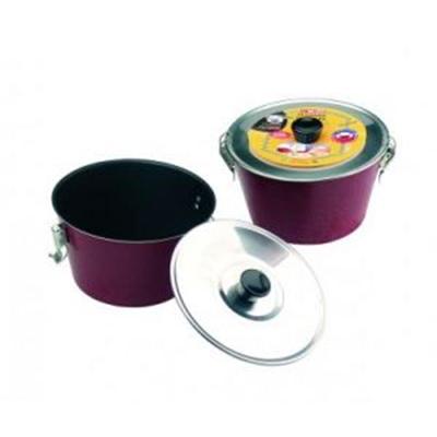 IBILI  356018 Moule &agrave; Pudding avec couvercle Venus 18 cm Aluminium