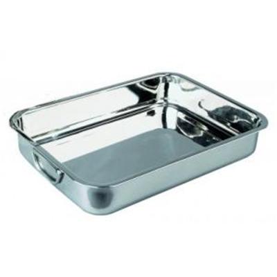 IBILI  With Handles Inox 30 Cm Roaster Argent&eacute;