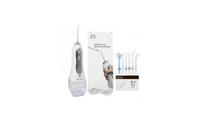 GENERIQUE Irrigateur oral portatif de charge d'usb de 300 ml 3 modes d'hydropulseur dentaire sans fil avec la pointe de 6 jets 