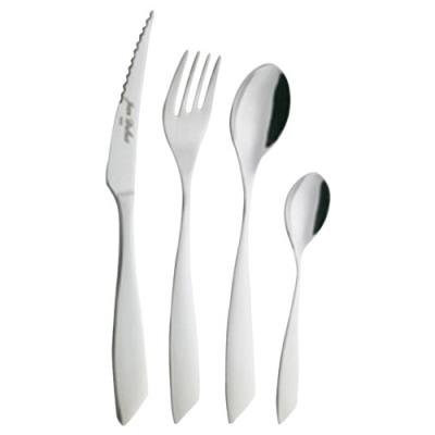 JEAN DUBOST CREATIONS Jean dubost cr&eacute;ations 72220.24 m&eacute;nag&egrave;re 24 pi&egrave;ces slim acier inox
