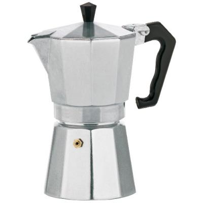 KELA Percolateur &agrave; expresso Italia en aluminium ; 19 cm (H); argent&eacute;