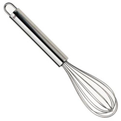 KELA  - Fouet rondo 27 cm - Argent