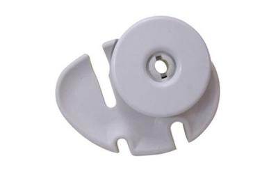 ZANUSSI  - kit pivot roulette panier gauche pour lave vaisselle