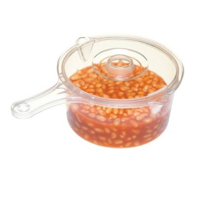 KITCHEN CRAFT  CASSEROLE MICRO-ONDES AVEC COUVERCLE R&Eacute;SISTANT AUX T&Acirc;CHES 900 ML 