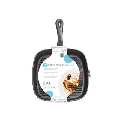 KITCHEN CRAFT KitchenCraft - Po&ecirc;le &agrave; Griller en Fonte de Fer, Compatible Induction, 23 cm
