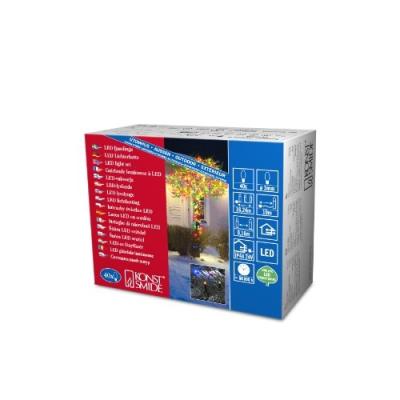 KONSTSMIDE  3610-500 Guirlande 40 Micro LED Multicolores + C&acirc;ble Noir 24 V
