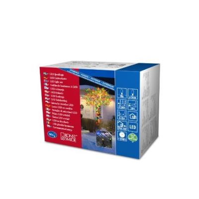 KONSTSMIDE  3611-500 Guirlande 80 Micro LED Multicolores + C&acirc;ble Noir 24 V