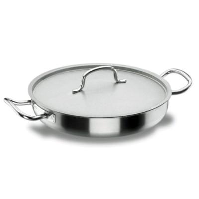 LACOR  Plat Rond avec Couvercle - Chef Classic - &oslash; 36 cm