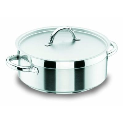 LACOR  54028S Faitout Chef Luxe Sans couvercle Diamtre 28 centimtres