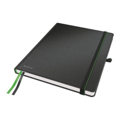 LEITZ  complete 44740095 cahier 80 feuilles avec compartiment pour ipad lign&eacute; noir