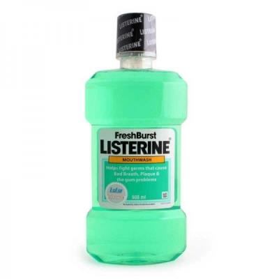 LISTERINE  Antiseptique Elixir de Bouche Freshburst (Vert) 500 ml 500