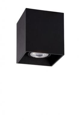 LUCIDE  BODI - Spot Plafond - &Oslash; 8 cm - GU10 - Noir