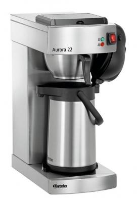 BARTSCHER Machine &agrave; Caf&eacute; Aurora 22 - 1.9 Litres - - - Acier inoxydable1.9 215x405x520mm
