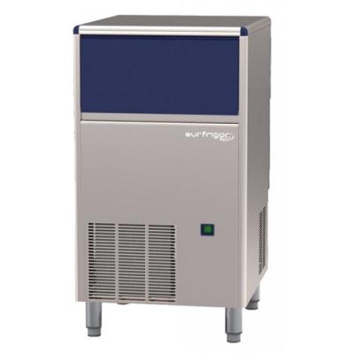 FURNOTEL Machine &agrave; Gla&ccedil;ons Pleins 53 kg avec R&eacute;serve - Syst&egrave;me &agrave; Aspersion Eau - 