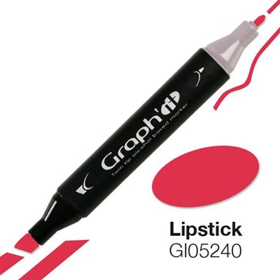 GRAPH IT Marqueur &agrave; l&rsquo;alcool Graph'it 5240 Lipstick -  Rouge