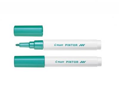 PLOT Pilot Marqueur &Agrave; Pigment Pintor, Fin, Vert M&eacute;tallique
