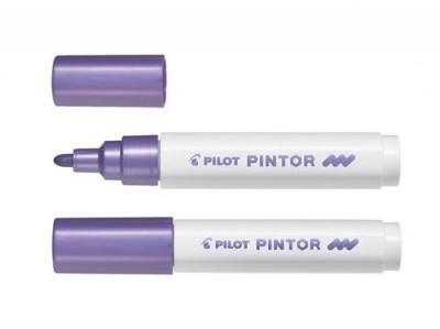 PLOT Pilot Marqueur &Agrave; Pigment Pintor, Medium, Violet M&eacute;tallique